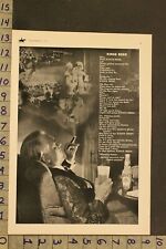 1933 BREWERY BEER KINGS PILSNER BROOKLYN GEORGE ARNOLD POEM NEW JERSEY AD WD91 picture