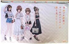 Aobuta Rubber Desk Mat Going Out Ver. Outing Sister japan anime picture