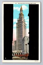 Cleveland OH-Ohio, the High Spot in Cleveland, Antique Vintage Souvenir Postcard picture