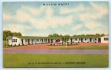 DECATUR, IN Indiana ~ Roadside MILLER'S MOTEL c1940s Curteich Linen Postcard picture