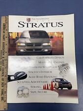 Vintage NOS 1995 Dodge Stratus ES dealership Brochure picture