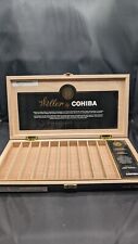 Weller by Cohiba Bourbon Wood Cigar Humidor Box 14.5