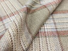 Colefax & Fowler Wool Plaid Check Fabric- Lowick Plaid / Sand 3.90 yds F4628-05 picture