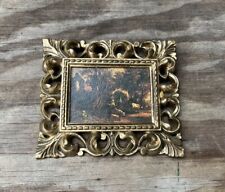 Vintage JCPenny Baroque Rococo Syroco MCM Style Gold Frame Wall Decor picture
