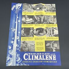 Climalene Vintage Laundry Dish Soap  Advertisement  from sample 50s midcentury picture