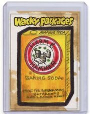 2024 Topps Wacky Packages BAKING SODA 1/1 SKETCH By Artist GAVIN WILLIAMS picture