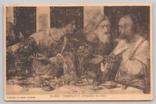 Milan Italy, The Last Supper by Leonardo Da Vinci, Vintage Postcard picture