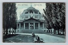 Salt Lake City UT-Utah, Salt Palace, Antique, Vintage c1908 Postcard picture