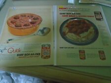 1953 CHEF BOY-AR-DEE Meat Balls in Brown Gravy Print Ad - NEW Secret-Recipe picture