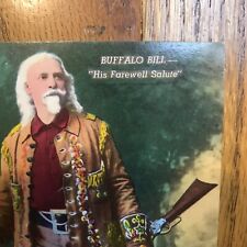 Vintage 1960’s Buffalo Bill Final salute North Platte Nebraska postcard picture picture