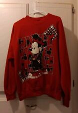 Vintage Hip Hop Adult Mickey Mouse Unlimited Sweatshirt Jerry Leigh One Size Fit picture