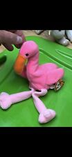 Beanie Baby RARE 1” pinky”  flamingo TY Toys Collectibles. (P.V.C. WITH ERRORS picture