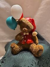Vtg.Christmas Bear w/Balloons home and garden party collectible series Edition 2 picture