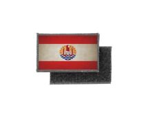Vintage Tahiti Flag French Polynesia Badge Print Cushion Patch picture