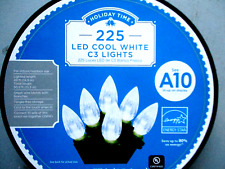 HOLIDAY TIME 225 LED COOL WHITE C3 LIGHTS SET - NEW  picture