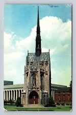 Pittsburgh PA- Pennsylvania, Heinz Memorial Chapel, Vintage c1960 Postcard picture