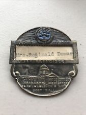 National Congress of Parents Teachers 1938 San Francisco City Hall Pewter Pin picture