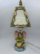 Beautiful Decorative Antique Angel Table Lamp Lithophane Shade picture