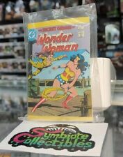 Wonder Woman Secret Origin RARE Leaf 1980 Mini Comic Book In Plastic W/ Candy picture