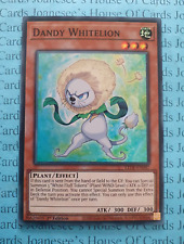 LEDE-EN097 Dandy Whitelion Super Rare Yu-Gi-Oh Card 1st Edition New picture