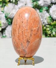 Natural 110MM Pink Rosophia Crystal Stone Healing Spirit Energy Chakra Lingam picture