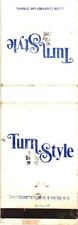 Turn Style, The Family Store, Logo, Advertisement, Vintage Matchbook Cover picture