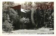 Postcard RPPC 1930s California St. Helena Old Bale Mill Calistoga CA24-2324 picture