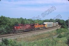 Original Slide- CP ES44AC 8946 & BNSF Train On Edelstein Hill, IL. 7/23 picture