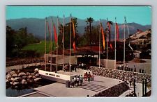 Los Angeles CA-California, Los Angeles Zoo Entrance, Vintage Postcard picture