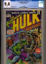 INCREDIBLE HULK #197 CGC 9.4 WHITE PAGES CLASSIC WRIGHTSON MAN-THING COVER picture