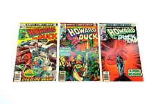 HOWARD THE DUCK Marvel Comic Books Lot Nbrs 16, 17 and 19 from 1977 picture