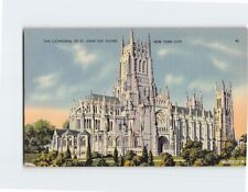 Postcard The Cathedral of Saint John the Divine NYC New York USA North America picture
