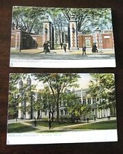 2 Early 1900s Postcard of Harvard University, Raphael Tuck & Sons Series picture
