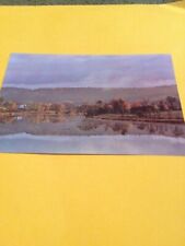 Upper Valley, Connecticut River Post Card, 1981 Rosamond Allan, Unused VT Made picture