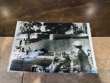 MARY ANN MOORMAN Signed 4x6 Photo JFK ASSASSINATION Guaranteed Authentic picture