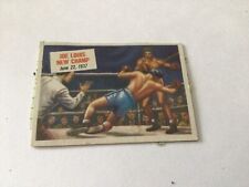 1954 Topps Scoop Card, #40, Joe Louis New Champ picture