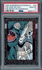 1992 Superman Doomsday The Death of Superman #20 The Face of Evil PSA 10 🔥RARE picture