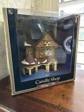 Holiday Time Village Collectible - Candy Shop Vintage Walmart picture