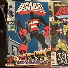 U.S.Agent #1 1993 Marvel Comics Plus 2 And 3 picture