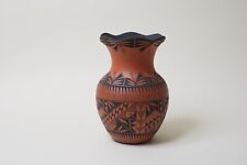 1970's Native American, Acoma Pueblo Clay Vase Pottery picture