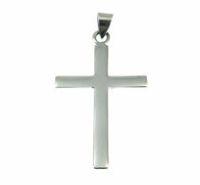Handcrafted Solid 925 Sterling Silver Latin/Roman Christian CROSS Pendant 1.9