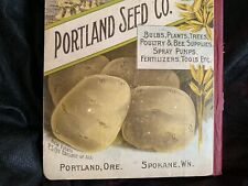 Antique 1908 Portland Seed Co. Catalog Many Illus. picture