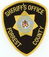 MISSISSIPPI MS FORREST COUNTY SHERIFF NICE SHOULDER PATCH POLICE picture