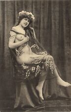 PC CPA RISQUE NUDE FEMALE, LADY IN LINGERIE, VINTAGE POSTCARD (b3191) picture