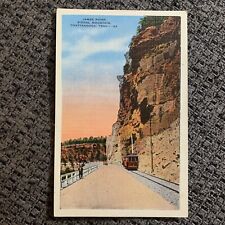 Tennessee Chattanooga James Point Signal Mountain Vintage Linen Postcard  UNP picture