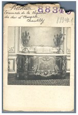 France, Château de Chantilly, Dresser of the Duke's Chamber by J-H Riesener Vint picture