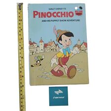 Vintage Walt Disney Productions Book - Pinocchio and His Puppet Show Adventure  picture