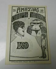 1967 AMAZING DOPE TALES #1 FVF San Francisco LSD Grey Shaw BAY AREA Comix RARE picture