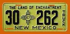 NICE 1947 NEW MEXICO TRUCK  LICENSE PLATE 