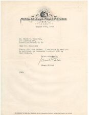 Typewritten Letter Signed by James Hilton in 1943 w/ COA picture